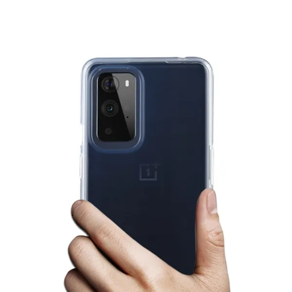 Silikónový kryt OnePlus 9 priehľadný