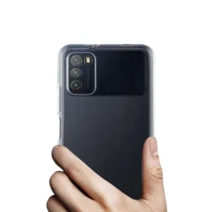 Silikónový kryt Xiaomi Poco M3 priehľadný