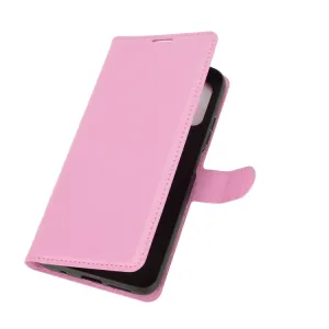 LITCHI Peňaženkový kryt Xiaomi Poco M3 ružový