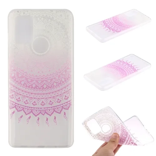 ART Silikónový kryt Huawei P Smart 2021 PINK MANDALA