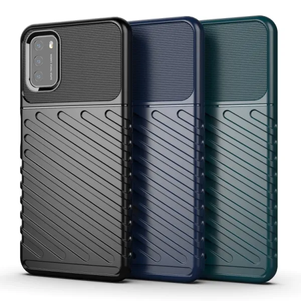 THUNDER Ochranný kryt Xiaomi Poco M3 modrý