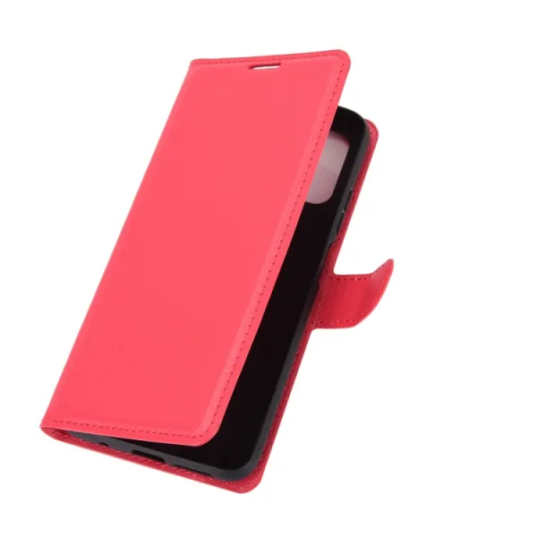 LITCHI Peňaženkový kryt Xiaomi Poco M3 červený