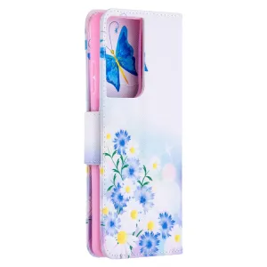 ART Peňaženkový kryt Samsung Galaxy S21 Ultra 5G BUTTERFLY