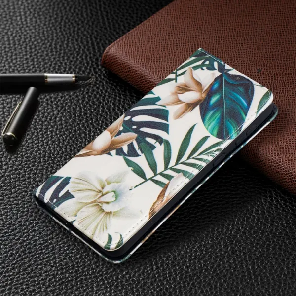 ART Peňaženkový kryt Samsung Galaxy S21 Plus 5G LEAVES