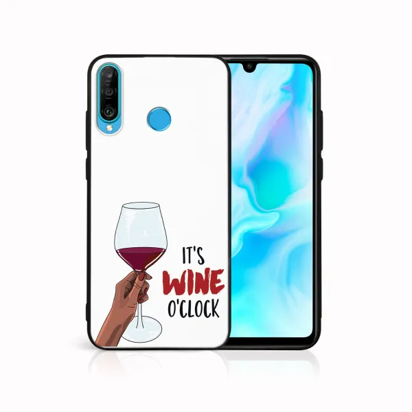 MY ART Ochranný kryt Huawei P30 Lite WINE (007)