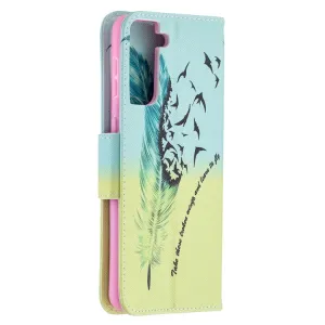 ART Peňaženkový kryt Samsung Galaxy S21 Plus 5G FEATHER