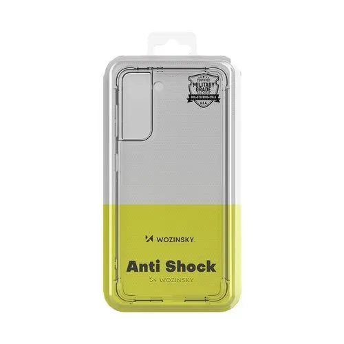 MG Anti Shock Military silikónový kryt na Samsung Galaxy S21 Plus 5G, priesvitný