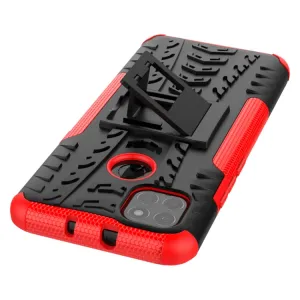 STAND Extra odolný obal Motorola Moto G9 Power červený