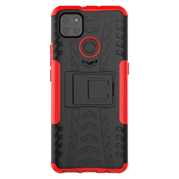STAND Extra odolný obal Motorola Moto G9 Power červený