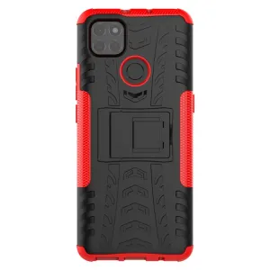 STAND Extra odolný obal Motorola Moto G9 Power červený