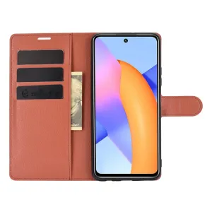 LITCHI Ochranný kryt Honor 10X Lite hnedý