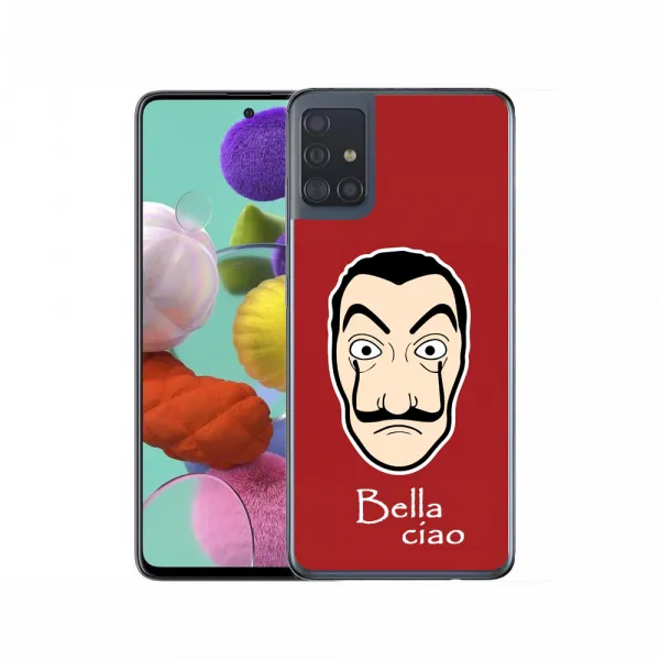 MY ART Ochranný kryt Samsung Galaxy A71 LA CASA DE PAPEL (027)
