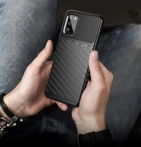 THUNDER Ochranný kryt Samsung Galaxy A02s  modrý