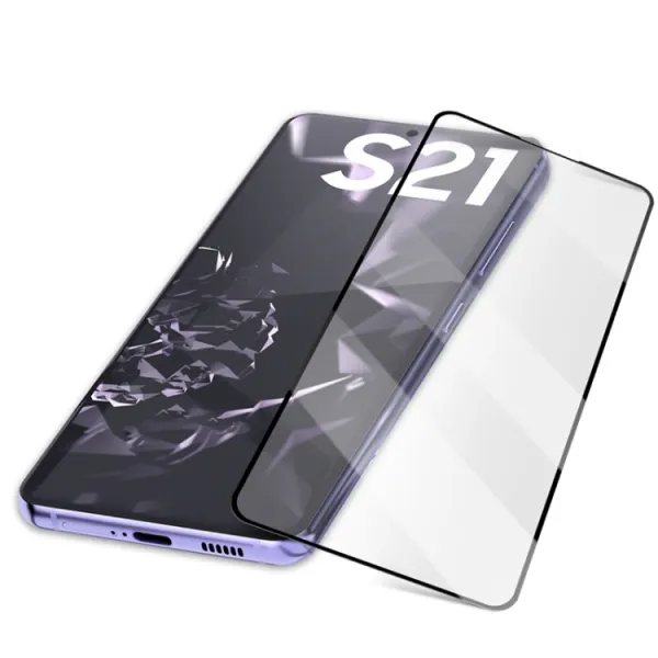 3D Tvrdené sklo Samsung Galaxy S21 5G čierne