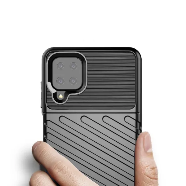 THUNDER Ochranný kryt Samsung Galaxy A12 / M12 modrý