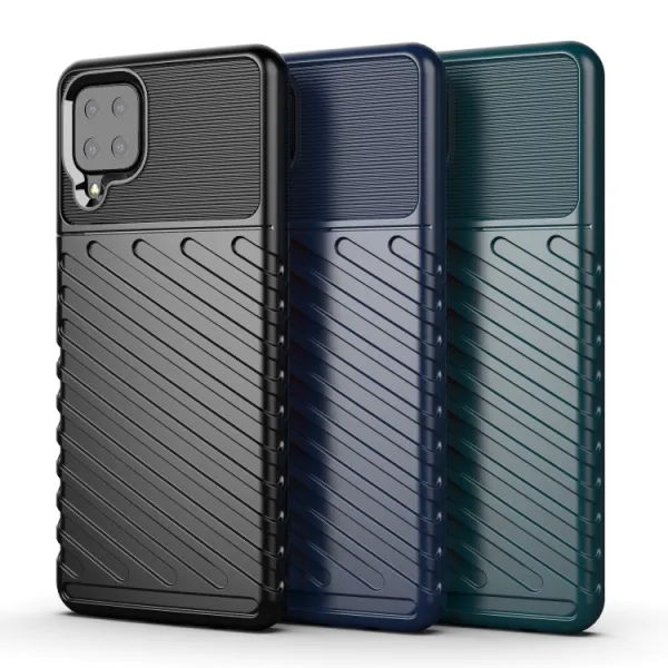 THUNDER Ochranný kryt Samsung Galaxy A12 / M12 modrý