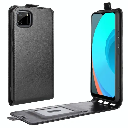 Vyklápacie puzdro Realme C11 čierne