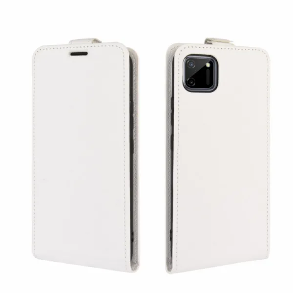 Vyklápacie puzdro Realme C11 biele