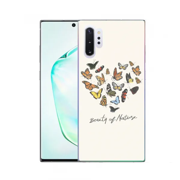 MY ART Ochranný kryt Samsung Galaxy Note 10 Plus BUTTERFLIES (240)