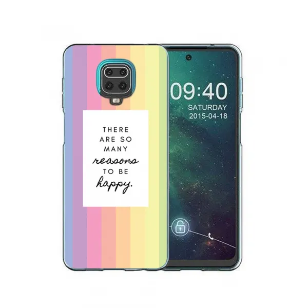 MY ART Ochranný kryt Xiaomi Redmi Note 9S / Note 9 Pro REASONS (040)