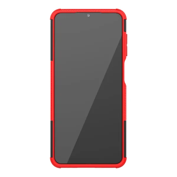 STAND Extra odolný obal Samsung Galaxy A12 / M12 červený