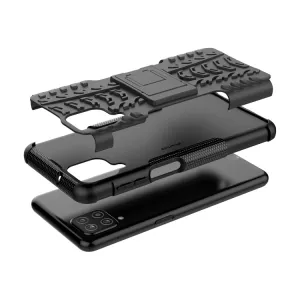 STAND Extra odolný obal Samsung Galaxy A12 / M12 čierny