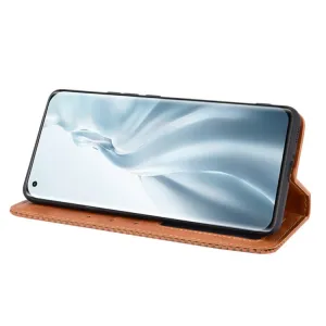 BUSINESS Peňaženkový kryt Xiaomi Mi 11 hnedý