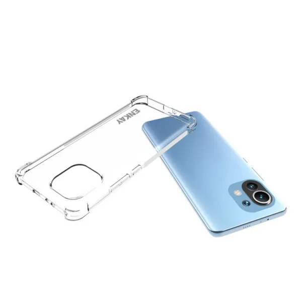 ENKAY Priehľadný obal + ochranná fólia Xiaomi Mi 11