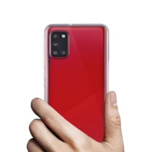 Silikónový kryt Samsung Galaxy A31 priehľadný