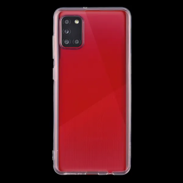 Silikónový kryt Samsung Galaxy A31 priehľadný