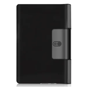 LEATHER Zaklápací obal Lenovo Yoga Smart Tab 10 šedý