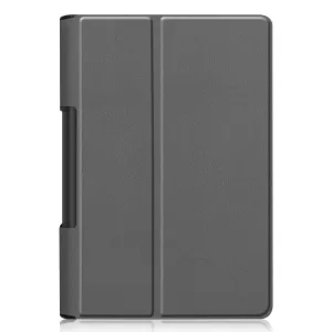 LEATHER Zaklápací obal Lenovo Yoga Smart Tab 10 šedý