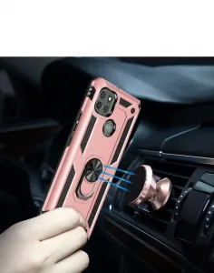 RING Ochranný obal Motorola Moto G9 Power ružový