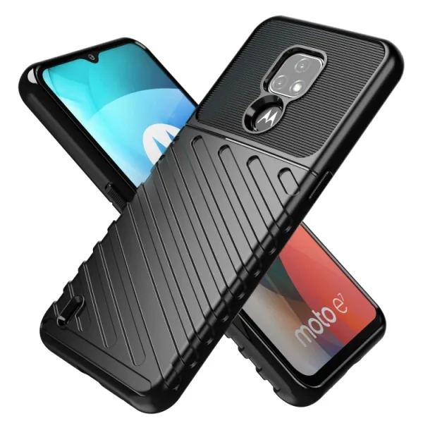 THUNDER Ochranný kryt Motorola Moto E7 zelený