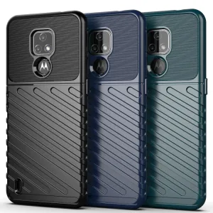THUNDER Ochranný kryt Motorola Moto E7 zelený