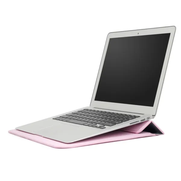 LEATHER Puzdro Apple Macbook Pro 15" ružový