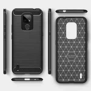 FLEXI TPU Kryt Motorola Moto E7 modrý