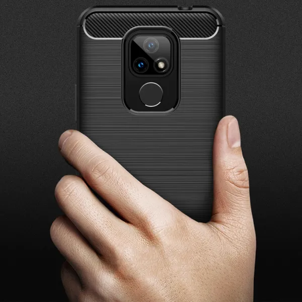 FLEXI TPU Kryt Motorola Moto E7 modrý