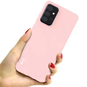 IMAK RUBBER Gumený kryt Samsung Galaxy A72 ružový