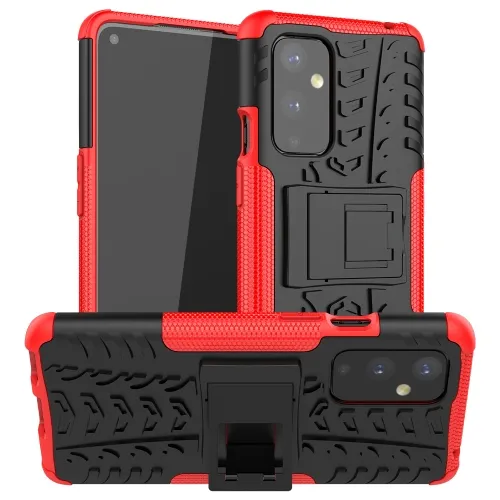 STAND Extra odolný obal OnePlus 9  červený