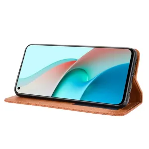 BUSINESS Peňaženkový kryt Xiaomi Redmi Note 9T  hnedý
