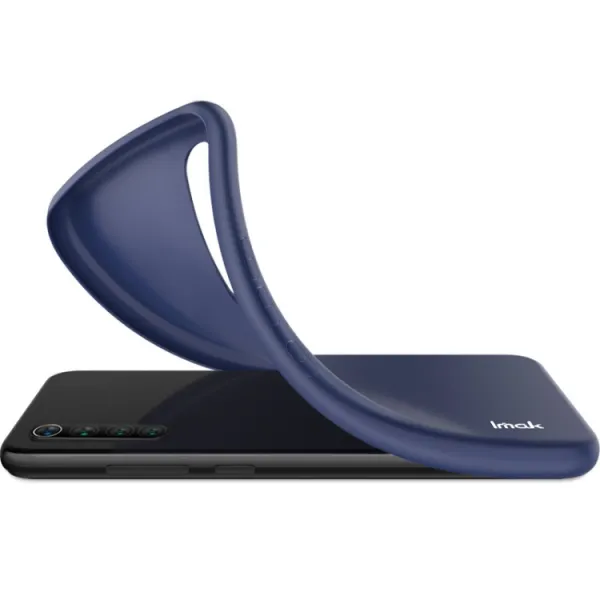 IMAK RUBBER Gumený kryt Samsung Galaxy A72 tmavomodrý