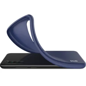 IMAK RUBBER Gumený kryt Samsung Galaxy A72 tmavomodrý