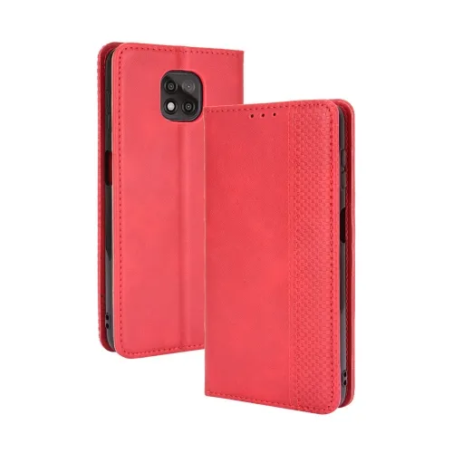 BUSINESS Peňaženkový kryt Motorola Moto G Power (2021) červený