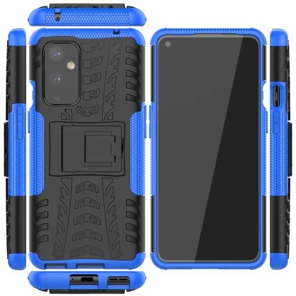 STAND Extra odolný obal OnePlus 9  modrý