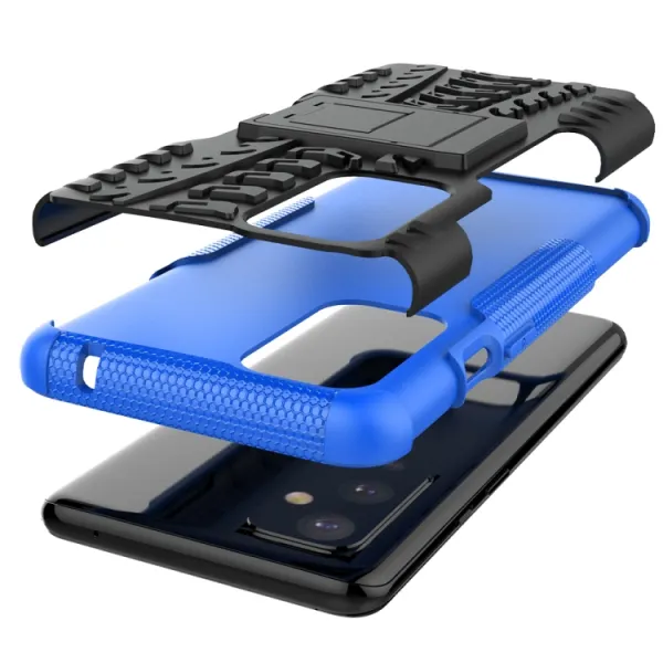 STAND Extra odolný obal OnePlus 9  modrý