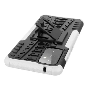 STAND Extra odolný obal Samsung Galaxy A72  biely