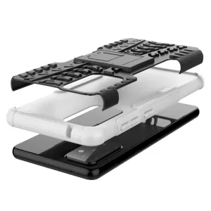 STAND Extra odolný obal Samsung Galaxy A72  biely