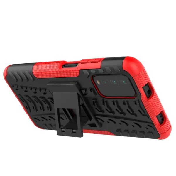 STAND Extra odolný obal Xiaomi Poco M3 červený