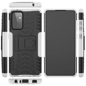 STAND Extra odolný obal Samsung Galaxy A72  biely